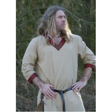 Tunique Viking - Tunique en coton, beige