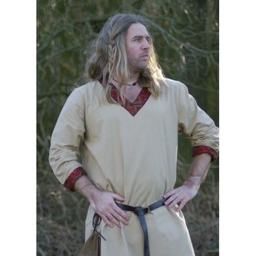 Tunique Viking - Tunique en coton, beige