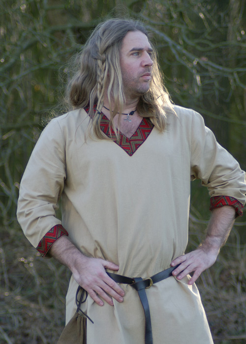 Tunique Viking - Tunique en coton, beige