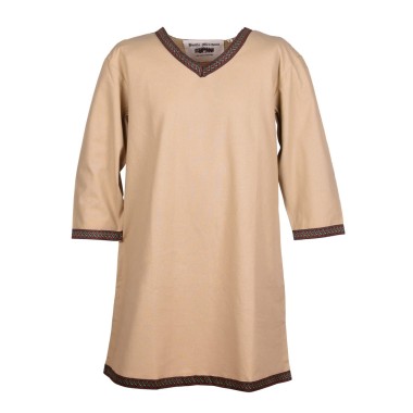 Tunique Viking - Tunique en coton, beige