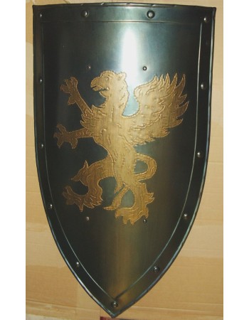 Bouclier médiévale avec griffon