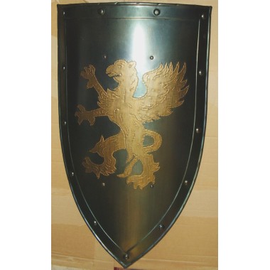 Bouclier médiévale avec griffon