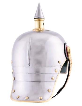 Casque prussien en acier