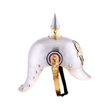 Casque prussien en acier