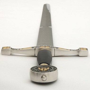 Épée Excalibur avec ornements dorés, Marto