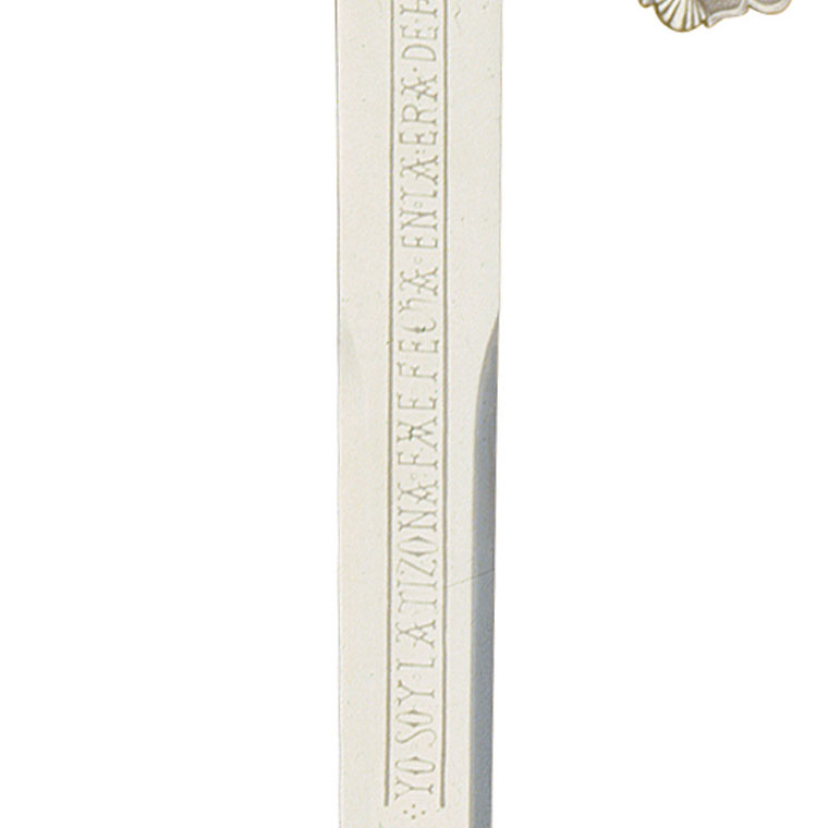 Épée El Cids Tizona, couleur argent, Marto
