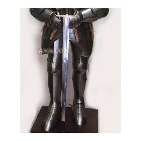 Armure médiévale en acier