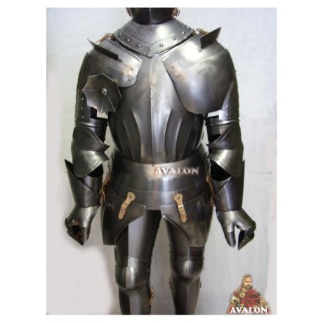 Armure médiévale en acier