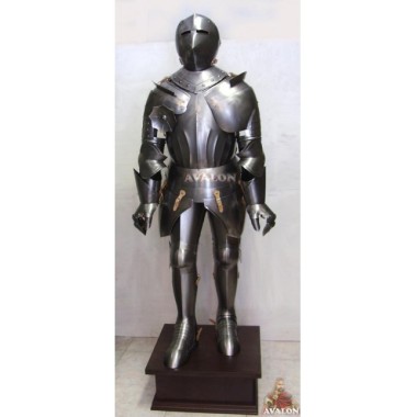 Armure médiévale en acier