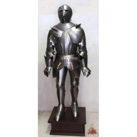 Armure médiévale en acier