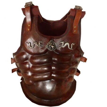 Armure musculaire et cingulum en cuir 