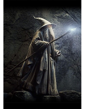 Le Hobbit - Bâton illuminé du sorcier Gandalf
