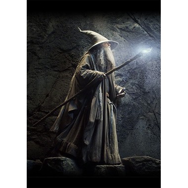 Le Hobbit - Bâton illuminé du sorcier Gandalf