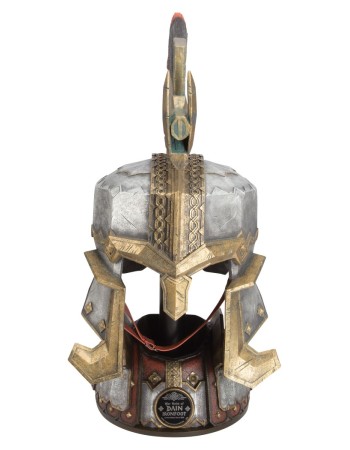 Le Hobbit - Heaume de Dain Ironfoot avec support