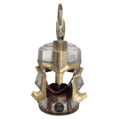 Le Hobbit - Heaume de Dain Ironfoot avec support