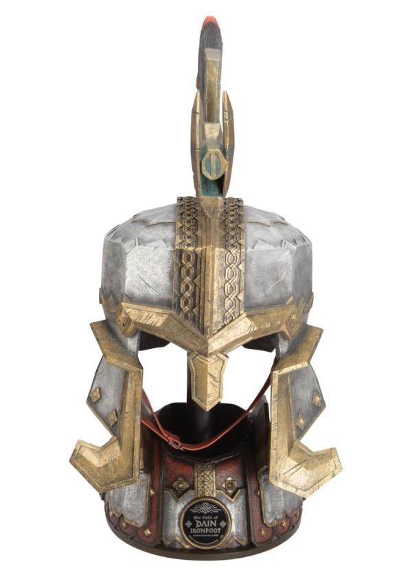 Le Hobbit - Heaume de Dain Ironfoot avec support