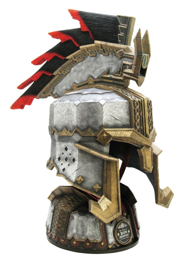 Le Hobbit - Heaume de Dain Ironfoot avec support