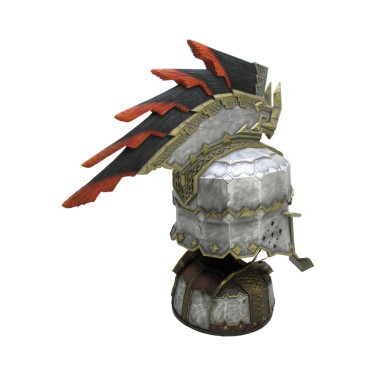 Le Hobbit - Heaume de Dain Ironfoot avec support