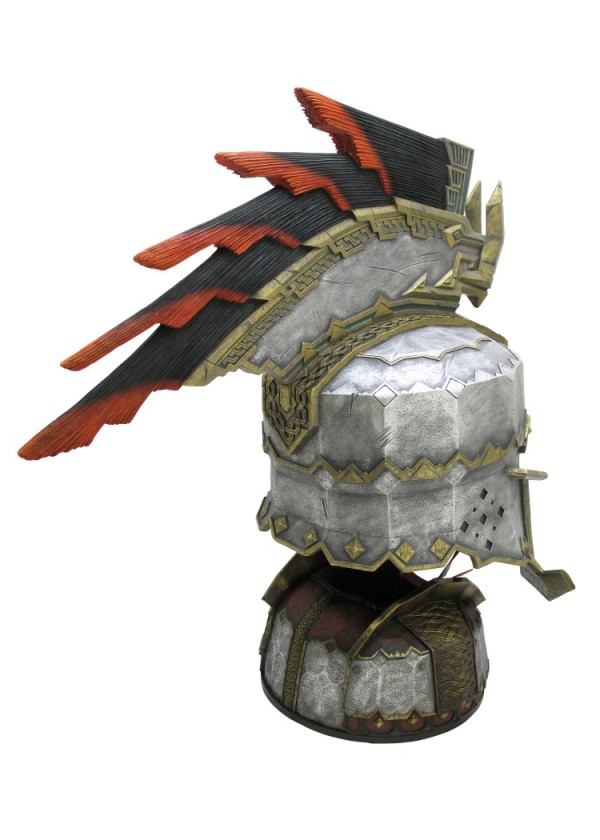 Le Hobbit - Heaume de Dain Ironfoot avec support