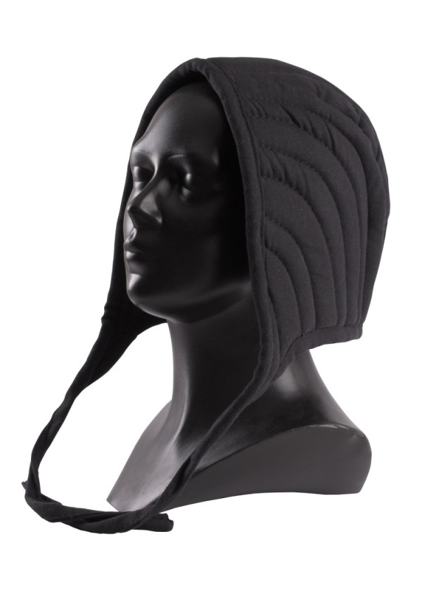 Cagoule d'arme rembourrée - noire
