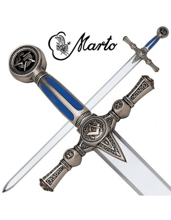Épée maçonnique-argentée-Marto