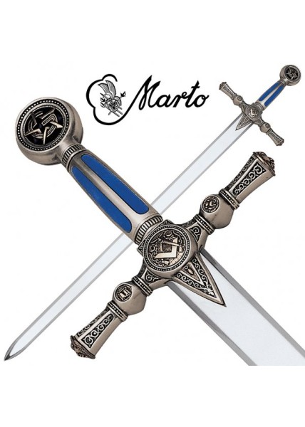 Épée maçonnique-argentée-Marto