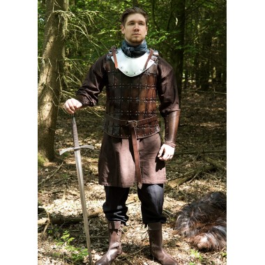 Brigantin médiéval - armure de cuir