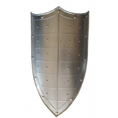 Bouclier médiéval avec trois points