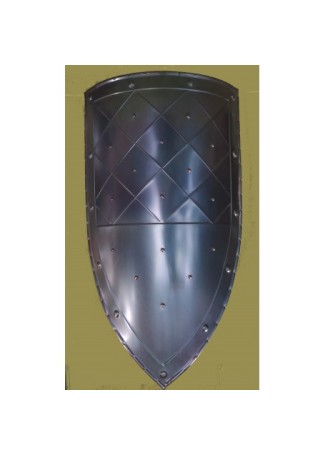 Bouclier triangulaire médiévale
