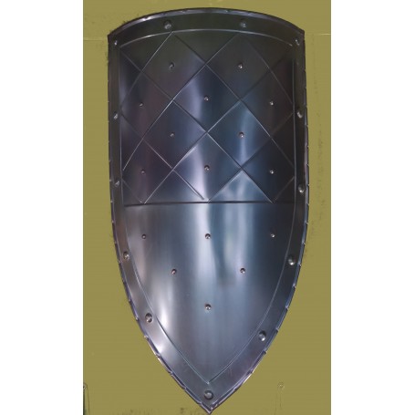 Bouclier triangulaire médiévale