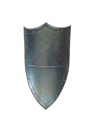 Bouclier médiéval avec trois points