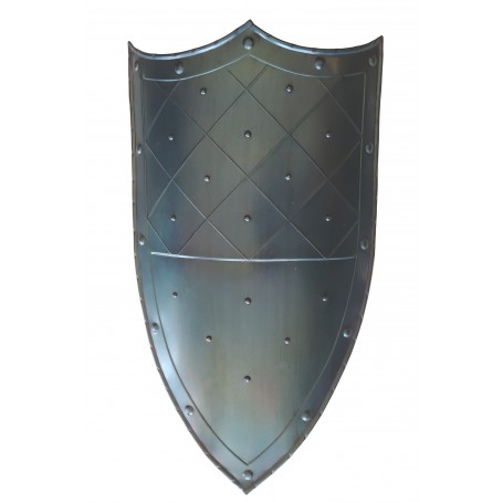Bouclier médiéval avec trois points
