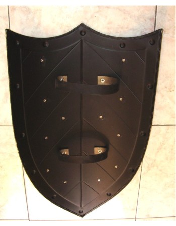 Bouclier médiéval avec trois points