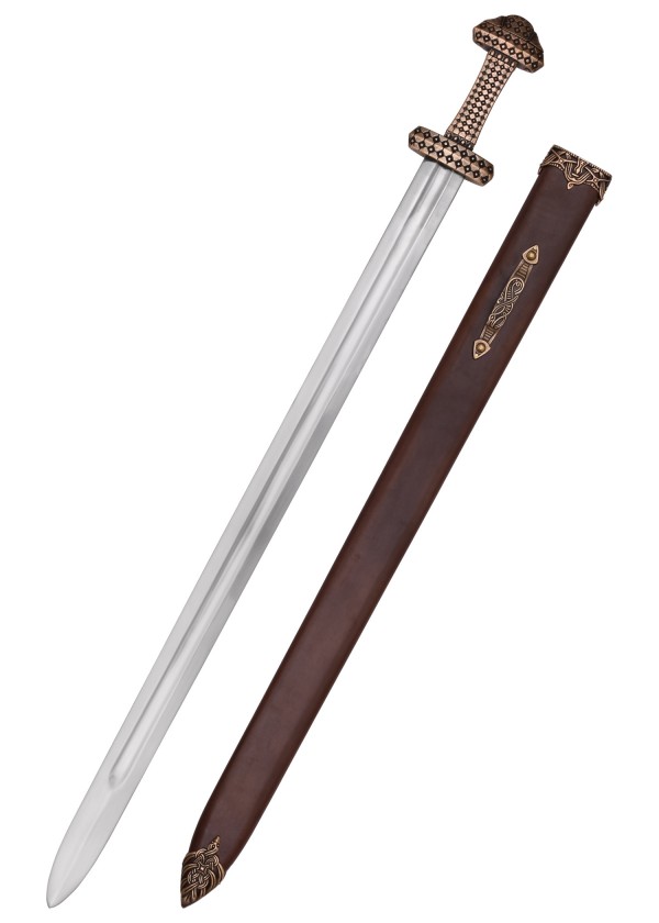 Épée viking - poignée en bronze