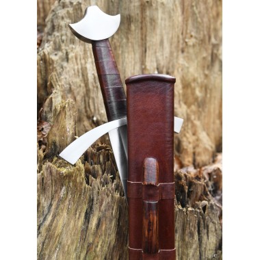 Épée de chevalier avec fourreau