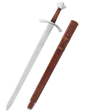 Épée de chevalier avec fourreau