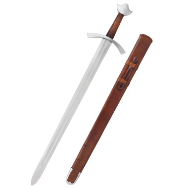 Épée de chevalier avec fourreau
