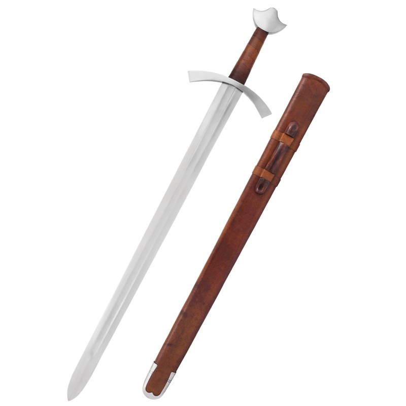 Épée de chevalier avec fourreau