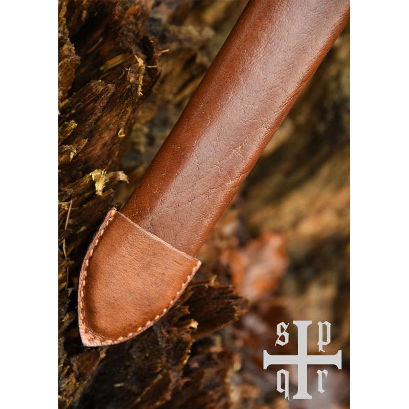 Fourreau médiéval en cuir avec ceinture