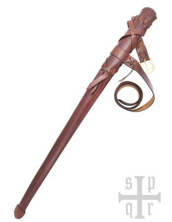 Fourreau pour épée médiévale avec ceinture