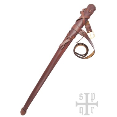 Fourreau pour épée médiévale avec ceinture