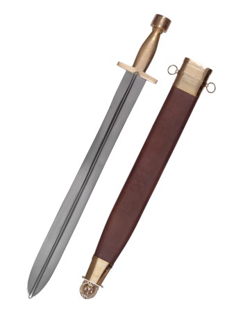 Épée hoplite grecque avec fourreau