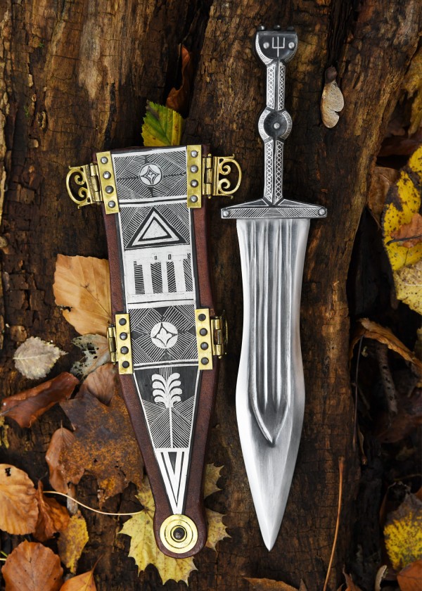 Pugio de Vindonissa - incrustation d'argent