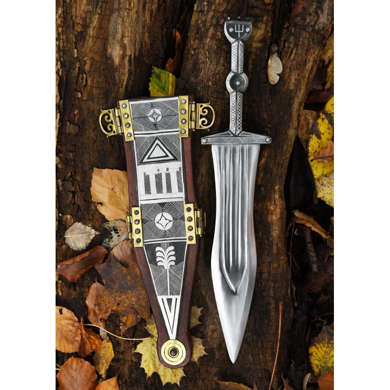 Pugio de Vindonissa - incrustation d'argent