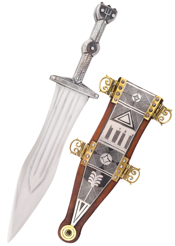 Pugio de Vindonissa - incrustation d'argent