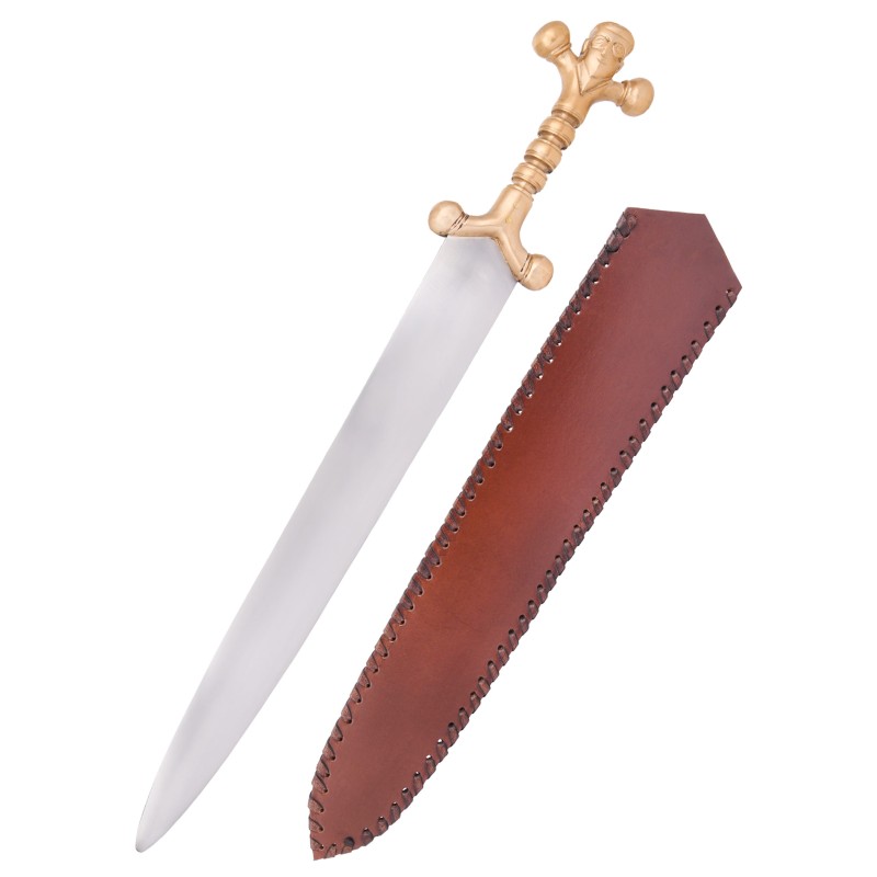 Dague celtique avec fourreau