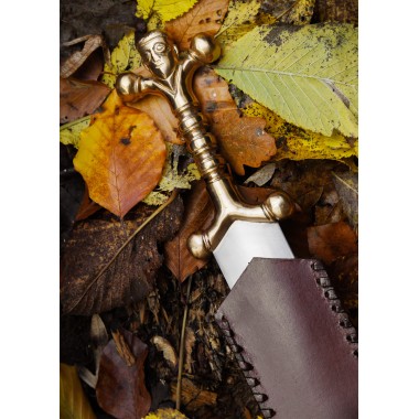 Dague celtique avec fourreau