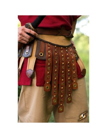 Ceinture légionnaire romaine en cuir