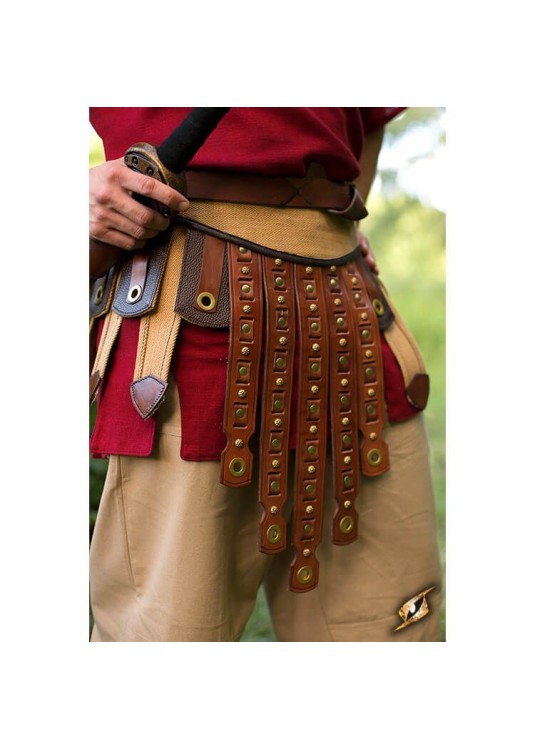 Ceinture légionnaire romaine en cuir