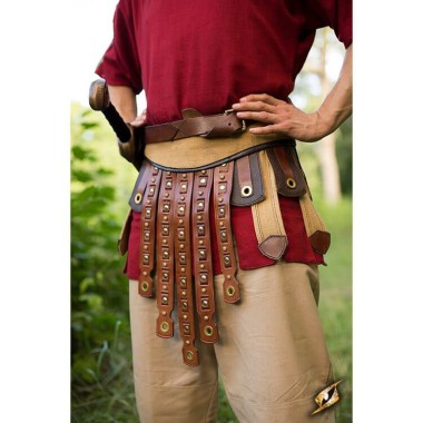 Ceinture légionnaire romaine en cuir